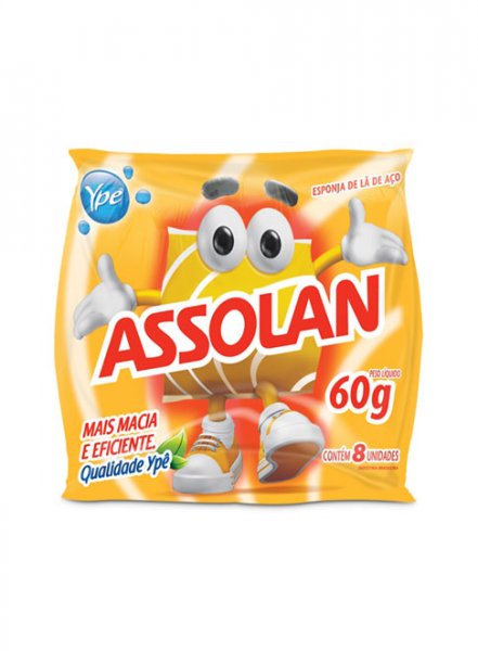 ESPONJA DE AÇO ASSOLAN